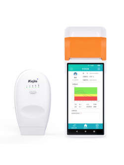 Wireless ultrasound bone density meter